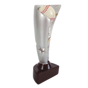 Nanwei Custom Aceptado Resina Softball Ganador Premios Major League Baseball Trophy - Product Image 2