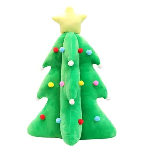 Parlak peluş Noel ağacı müzik süslemek için kullanılan tatil hediye Noel için - Product Image 1