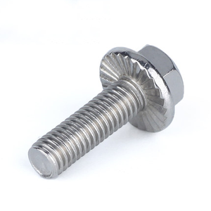 De acero inoxidable M5 <span class=keywords><strong>M6</strong></span> M8 de brida hexagonal <span class=keywords><strong>perno</strong></span> de cabeza con los dientes - Product Image 1