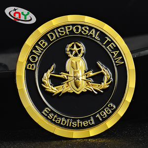 Fábrica de alta calidad de doble cara de Ángel <span class=keywords><strong>la</strong></span> moneda de esmalte de metal de encargo barato recuerdo monedas de oro - Product Image 2