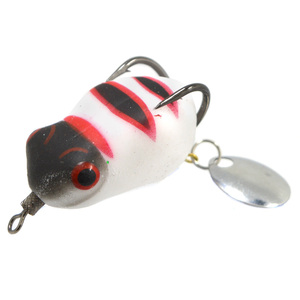 <span class=keywords><strong>Esca</strong></span> da Pesca Morbida a Forma di Rana 3,5cm 4,8g <span class=keywords><strong>per</strong></span> <span class=keywords><strong>Persico</strong></span> e <span class=keywords><strong>Trota</strong></span>, Spinner in Metallo, Plastica e PVC <span class=keywords><strong>per</strong></span> Pesca Fluviale - Product Image 6