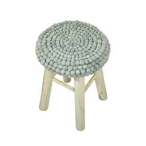 Haute qualité <span class=keywords><strong>tabouret</strong></span> rond en <span class=keywords><strong>bois</strong></span> de <span class=keywords><strong>4</strong></span> <span class=keywords><strong>pieds</strong></span> avec feutre tapis de balle - Product Image 2