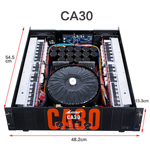 Amplificador de Potencia <span class=keywords><strong>Digital</strong></span> Profesional Lane <span class=keywords><strong>CA</strong></span>-30 para DJ con >90dB SNR y 0.02% THD+N - Product Image 3