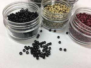3.5mm 2.5mm 4mm anneaux <span class=keywords><strong>de</strong></span> <span class=keywords><strong>cheveux</strong></span> nano perles <span class=keywords><strong>de</strong></span> qualité supérieure <span class=keywords><strong>cheveux</strong></span> outils anneau en silicone - Product Image 2
