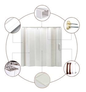 Puertas Plegables de PVC de Plástico para Interiores Estilo Hogareño - Product Image 4