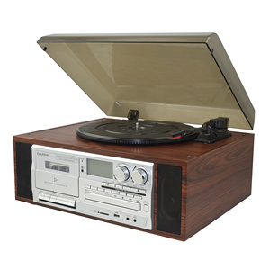 Máy Nghe Nhạc Máy Hát Đĩa Vinyl Kích Thước Tự Động Hoàn Toàn Giảm Giá Mạnh 2019 Máy Nghe Nhạc Máy Hát Có Băng Cassette, USB SD Play & Recording & CD, RADIO - Product Image 3