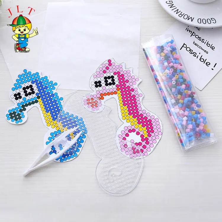 Non-toxic Eco-friendly Plastic Diy Perler Beads Arts And Crafts For Kids