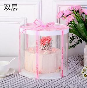 Emballages de gâteaux en plastique PET transparent de qualité alimentaire, avec doublure en carton, finition brillante/mate, recyclables, écologiques - Product Image 4