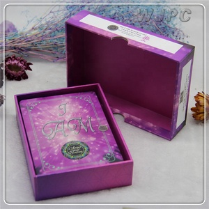 oro de impresión Rider Waite <span class=keywords><strong>Tarot</strong></span> cubierta de lámina de plata con diseño de libro de impresión al por mayor - Product Image 5