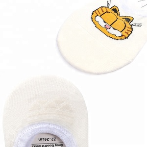 Été Japonais Personnage de Dessin Animé chaussettes Low Cut Femmes Blanc Chaussettes - Product Image 5