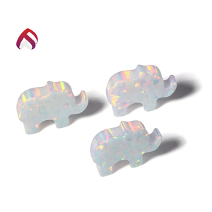 Las mejores ventas elefante <span class=keywords><strong>azul</strong></span> ópalo sintético <span class=keywords><strong>Precio</strong></span> de piedra de 8x11mm - Product Image 3