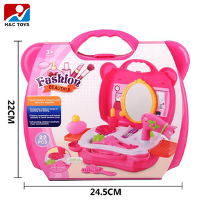 Mejor venta <span class=keywords><strong>tocador</strong></span> caso juguete juguetes juguete de <span class=keywords><strong>maquillaje</strong></span> para los niños HC433525 - Product Image 2