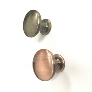 Antique Bronze and <strong>Copper</strong> Furniture Cabinet and Kitchen Cupboard Zinc Alloy Round <strong>Knob</strong> - Product Image 2