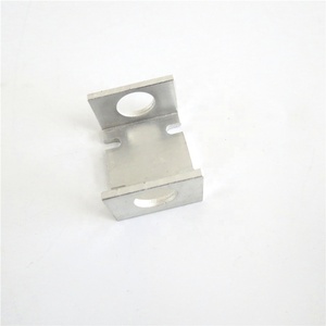 Anodize ekstrüde alüminyum U şekli montaj kapağı damgalı delikli - Product Image 4