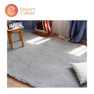 Có thể giặt chống trượt sợi nhỏ xù xì bảo vệ mặt đất sàn mat - Product Image 1