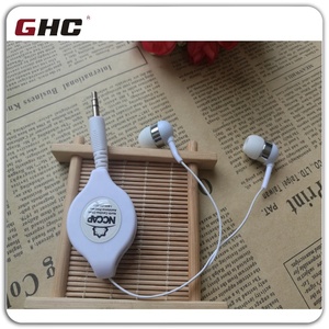 Color retráctil 3.5mm auriculares con cable tan super y mini con la mano libre - Product Image 5