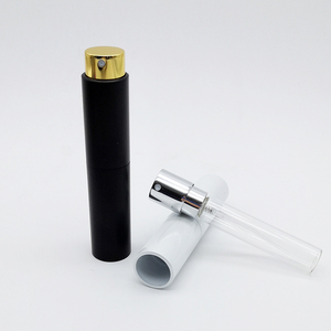 Botellas de <span class=keywords><strong>Perfume</strong></span> de aluminio para viaje, gran oferta, espray de niebla fina con giro de bolsillo, redondas y vacías, 10ml - Product Image 3