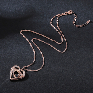 DY 100 diferentes <span class=keywords><strong>idiomas</strong></span> <span class=keywords><strong>te</strong></span> <span class=keywords><strong>amo</strong></span> imagen personalizada joyería foto Nano proyección collar - Product Image 4