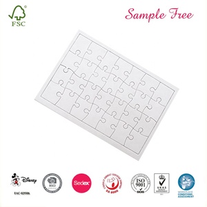 Personalizzare in bianco di sublimazione Magnetismo jigsaw puzzle - Product Image 5