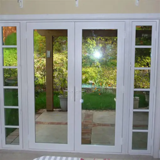 Casement Office Exterior Aluminum Window Doors With Glass Opening doors