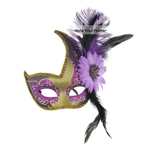 CM-431 mascarada Navidad partido pluma de la manera bola máscara de Halloween - Product Image 1