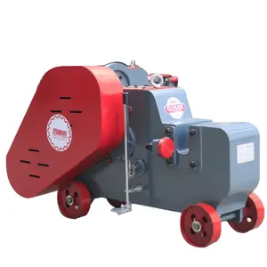 Sidiou cortador de barra de aço, cortador de barra de metal profissional gq50b de alta qualidade com motor 4kw