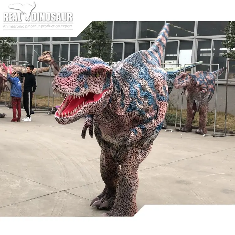 Реалистичный аниматронный костюм динозавра для взрослых