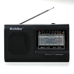 스테레오 Kchibo 라디오 FM/MW/SW1-8 10 밴드 세계 수신기 MP3 - Product Image 1