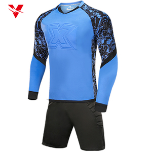 Wholesale goalkeeper soccer jersey with sponge high quality wholesale soccer jerseys - Product Image 2