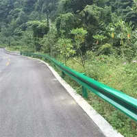 China manufacturers w beam barrier used in country road bridge urban road highway corrugated guardrail