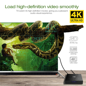 Android 8.1 Thông Minh TV Box T9 4GB RAM 32GB/64GB ROM Rockchip RK3328 H.265 4K Tùy Chọn 2.4 Gam/5Ghz Kép WIFI TVbox Set Top Box - Product Image 6