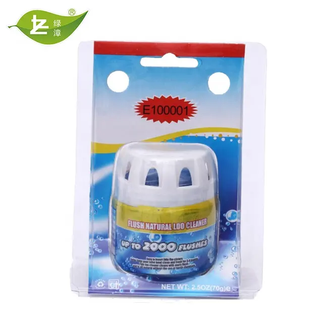 High quality toilet bowl fresh 2000 flushes Deodorizer block toilet bowl cleaner with air freshener