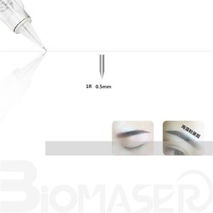 Biomaser ตลับหมึกแบบใช้แล้วทิ้ง,เข็มฉีดยาชาขนาดเล็กทางการแพทย์สักคิ้วแต่งหน้าถาวร - Product Image 6