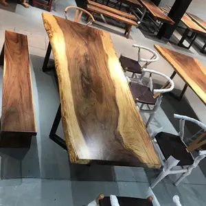 Wood Slab South American Walnut Slab Wood Dining Table Top Walnut Slabs Raw Lumber