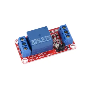5V 12V 24V 1 Channel Relay Module Board with Optocoupler Support High and Low Level Trigger