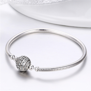 Bracciali Delicati Qings con <span class=keywords><strong>Sfere</strong></span> in <span class=keywords><strong>Argento</strong></span> Sterling 925 e Zirconi Bianchi - Product Image 3