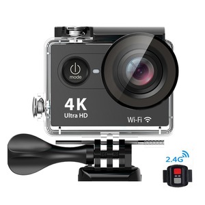Cámara de acción ultra <span class=keywords><strong>4</strong></span> <span class=keywords><strong>K</strong></span>/30fps ambarella A12 3840*2160 WiFi remoto pro helmet CAM ir impermeable deporte Cámara - Product Image 1