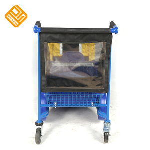 어린이 어린이 플라스틱 슈퍼마켓 트롤리 쇼핑몰 - Product Image 3