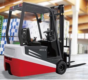Günstige 1,5 Tonnen 2 Tonnen 2,5 Tonnen 3 Tonnen 3 Bühne Mast Drei Rad Elektrische Gabelstapler - Product Image 5