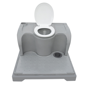 Inodoro portátil de plástico con asiento ligero, portátil móvil para el mercado asiático, baño público <span class=keywords><strong>Wc</strong></span> para exteriores - Product Image 4