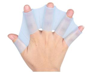 Palmes de <span class=keywords><strong>natation</strong></span> en silicone pour entraînement et plongée, palmes de main en silicone, <span class=keywords><strong>gants</strong></span> de <span class=keywords><strong>natation</strong></span> à palettes - Product Image 1