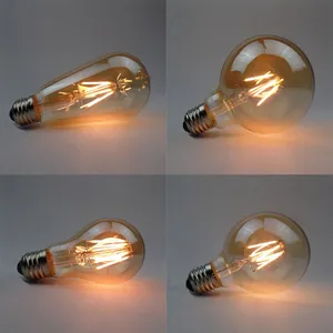 LED Bulb E27 220V 240V LED Filament Light E14 2W 4W 6W 8W Glass LED Bulb Edison Candle Light