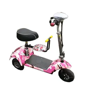 Người Lớn Có Thể Gập Lại Electric Scooter 350W Với Baby Seat