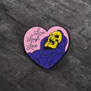 Vente chaude Badges Amour Grateful Dead Pins Evil Wizard Squelette Motif Badge Personnalisé Broche Dessin Animé Épinglette En Gros - Product Image 1