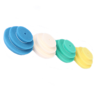 Nhà Máy Trực Tiếp Chân Lớn Xe Chi Tiết Miếng Đệm 4Pcs Top Bán 5Inch Da Đánh Bóng Đánh Bóng Bọt Pad Set Cho Xe Đánh Bóng - Product Image 4
