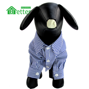 Neue Ankunft Haustier Frühjahr Hund Hemd Kleidung Striped Dünne Haustier Hund Shirt Gute Qualität Custom <span class=keywords><strong>Dog</strong></span> Shirt - Product Image 1