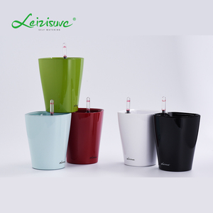 Leizisure Wholesale Self Riego Plástico Barato Mini Small Tall Fillet Maceta cuadrada, Maceta, <span class=keywords><strong>Macetas</strong></span> - Product Image 1