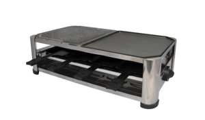 Gril de table à <span class=keywords><strong>raclette</strong></span> d'intérieur électrique de grande taille pour la fête - Product Image 3