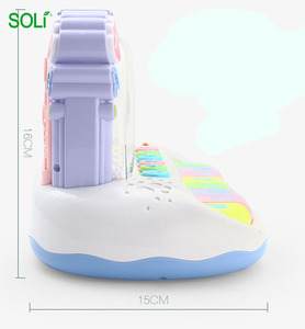 Đồ Chơi Âm Nhạc Cho Bé Đèn Bàn Phím Nhỏ Bông Tuyết Cối Xay Gió Bàn Phím Đồ Chơi - Product Image 3