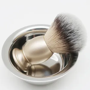 JDK factory High Quality luxury Metal Handle shaving brush beard grooming kit